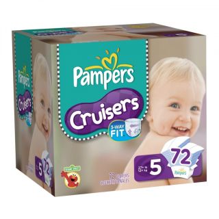 Diapers Pampers Cruisers 72ct, Huggies snug & dry 31ct, Luvs Ultra