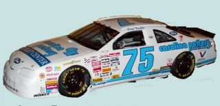 75 Dick Trickle Carolina Pottery Ford 1 64th HO Scale Slot Car Decals