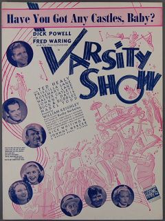Dick Powell Have You got Any Castles Baby Fred Waring