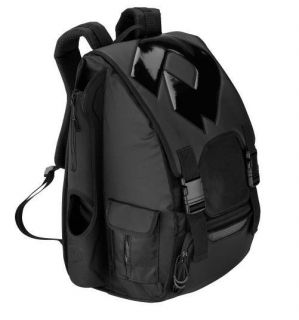 DeMarini Black Ops Baseball Backpack Bat & Equipment Bag Black Nylon