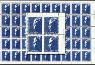  1980 Canada Sheet Stamps John Diefenbaker 859
