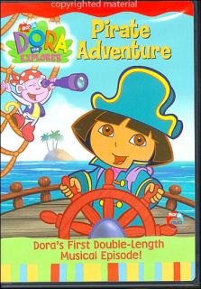 Dora The Explorer Pirate Adventure DVD 2004 097368795846