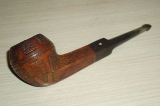 Vintage Square Royal Demuth WDC 79 Smoking Pipe Imported Briar Root