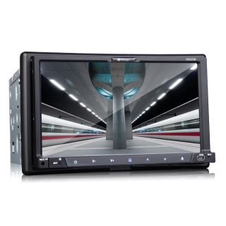 Car Stereo Motorized Digital Touch Screen Detachable Front Panel DVD