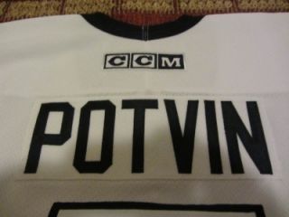 Dennis Potvin Signed NY Islanders Hockey Jersey PSA Authenticated