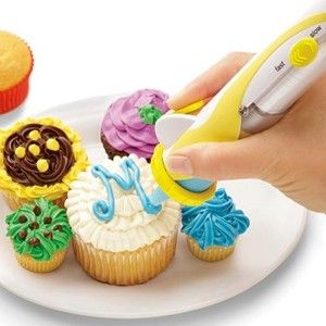 As Seen on TV Frosting Decorating Pen Accessories 15 Pieces for Cakes