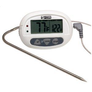 CDN Digital Probe Kitchn Thermometer Candy Roast Meat Poultry BBQ Big