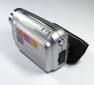 New Mini Digital Video Camera DV Camcorder 12MP 4xZoom 1 8 LCD Silver