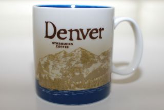 STARBUCKS 2011 Denver Global Icon City Mug Collector Series Ceramic
