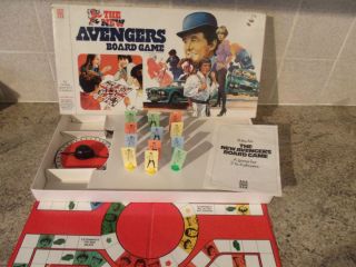  The New Avengers Board Game by Denys Fisher 1977 Complete VGC