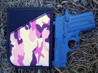 Pink Camo Camouflage Pocket Purse Holster for Ruger LCP 380 w Laser
