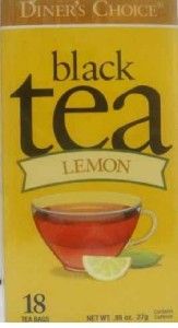 Diners Choice Black Tea with Lemon 6 Pack