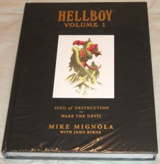 Hellboy Volume One 1 Hardcover HC Mike Mignola Seed of Destruction