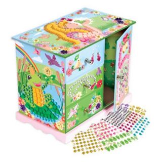 New Design Super Fun Mosaics Jewelry Box Kids Crafts Make Your Own Kit