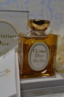 Vintage Miss Dior Pure Perfume Parfum 5 oz 15ml Art Deco Bottle New