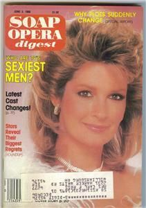 Soap Opera Digest Days of Our Lives Deidre Hall 1986