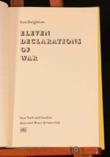  Declarations of War by Len Deighton First American Edition