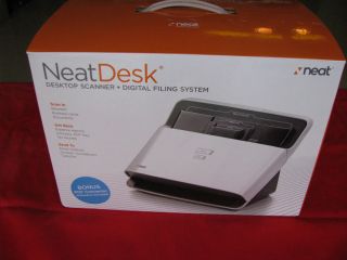 Neat Desk Desktop Scanner and Digital Filing System