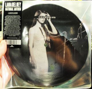 Lana Del Rey National Anthem Bretton Labs Remix Vinyl 7 Picture Disc