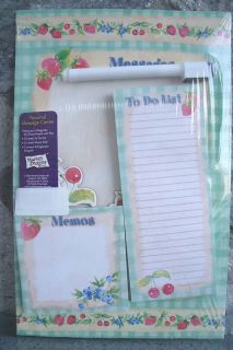 Magnetic Memo Dry Erase Board Pad Message Center 8x12