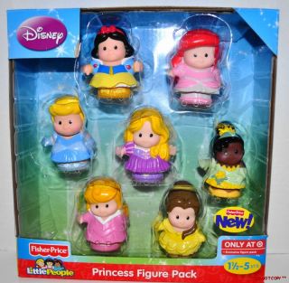 Disney Princess Fisher Price Little People 7 Princess Rapunzel Ariel