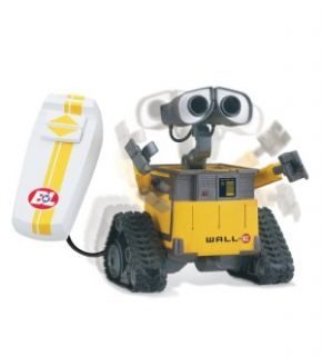 easy to use 2 function remote controls the action wall e moves
