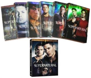 SUPERNATURAL SEASONS 1 7 DVD NEW COMPLETE SERIES 1 2 3 4 5 6 7