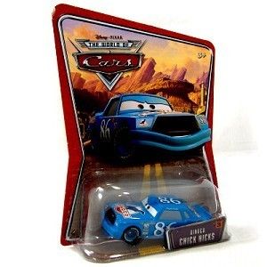 Disney Pixar CARS the movie DINOCO CHICK HICKS diecast blue NEW nip