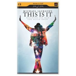Michael Jackson This Is It 2009 UMD Video for PSP 043396338852