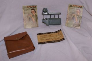 Vintage Dexter Sewing Machine Company Chicago, ILL Hand Held