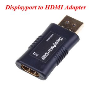 Display Port DisplayPort DP Male to HDMI Female M FM Adapter Converter