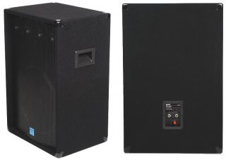  1585 Pro Audio DJ 1400W 15 3 Way PA Speakers Pair Package New