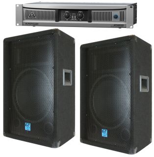 Behringer EQP2000 Pro Audio DJ 900W Amplifier 2 Gemini GT 1204 12
