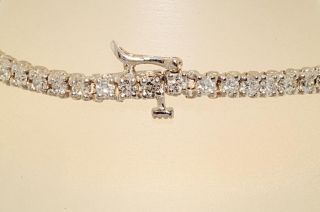000 3 95ct Round Cut Diamond Tennis Bracelet WOW