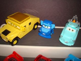 Lot of 20 Disney Pixar Radiator Springs Diecast Cars McQueen Sheriff