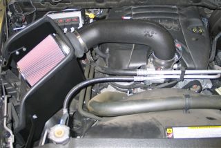 2009 2012 Dodge RAM 1500 5 7L Hemi K N 63 1561 Cold Air Intake 15 6 HP