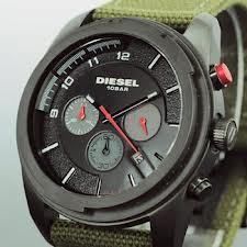 Diesel Watch 4189 Mens Advanced Chronograph Black Dial Watch