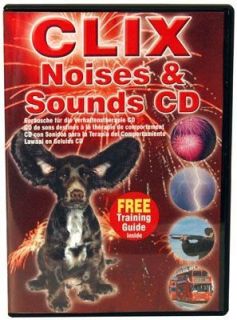  Noises Sounds CD Treatment Prevention of Sound Phobias for Dogs