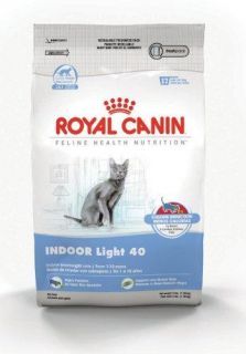 Royal Canin Dry Cat Food, Indoor Light 40 Formula, 15 Pound Bag
