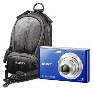  Cyber Shot DSC W330 14 1 MP Digital Camera Bundle Package Blue