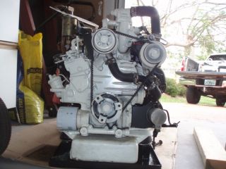 Marine Diesel Engine 20 HP 3600 RPM Low Hours