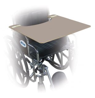 Wheelchair Desk Tray Mobility Accessory Attachment Lap Feeding Easy