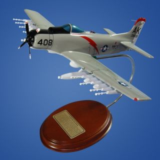  Skyraider Quality Desktop Model Airplane Perfect Gift Display