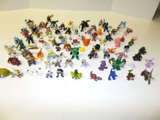 lot of 85 digimon mini action figures