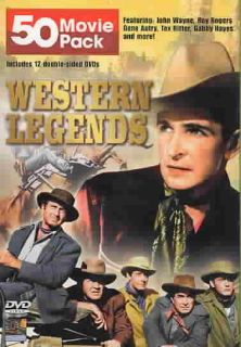 digital 1 stop 826831070315 western legends 50 movie pack dvd 12 discs