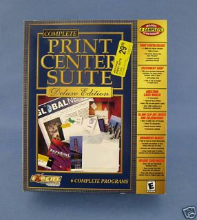 Complete Print Center Suite Deluxe Desktop Publishing