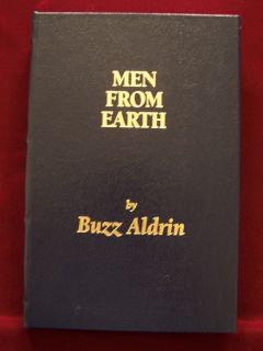 Apollo 11 Astronaut Buzz Aldrin Signed Men From Earth Moon Walker NASA
