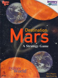 Destination Mars A Strategy Game SEALED Discovery Channel University