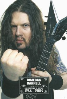 Dimebag Darrell Rock Metal Guitar Wall Poster 60x90 Cm