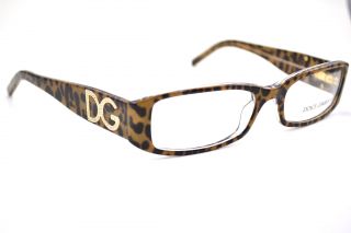 Dolce Gabbana Eyeglasses DG 3044B 739 Animal Print 50mm